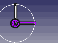 3D printed drone frame on a workbench