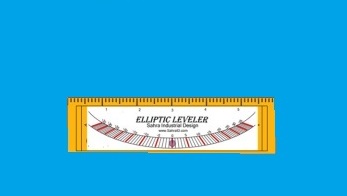 Elliptical Bubble Leveler